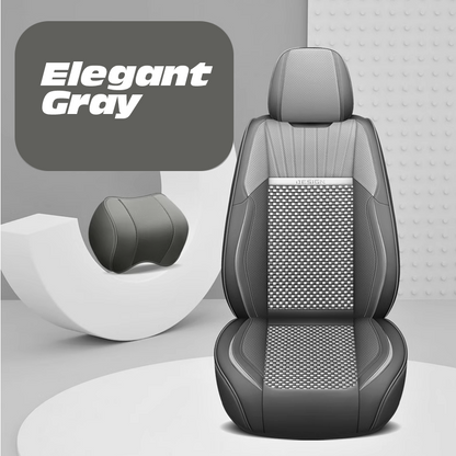 TRANSFORM YOUR SEAT UPHOLSTERY - LEATHER SEAT COVERS FOR ALL CARS